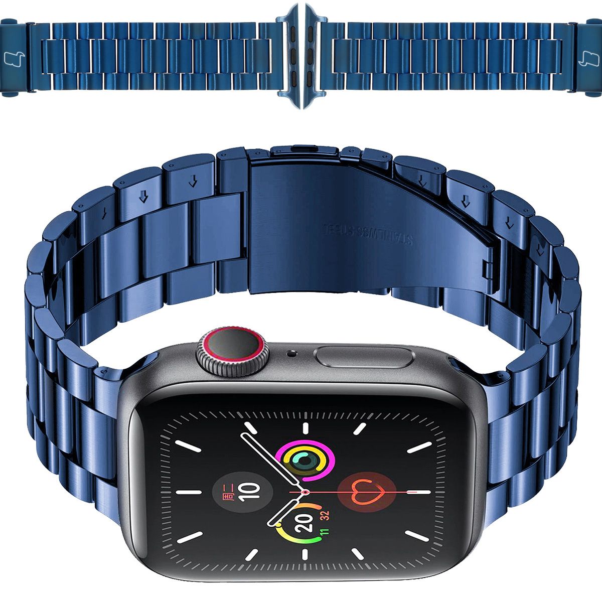 Pasek do zegarka Bizon Strap Watch Aura do Apple Watch 44/45/46/49 mm