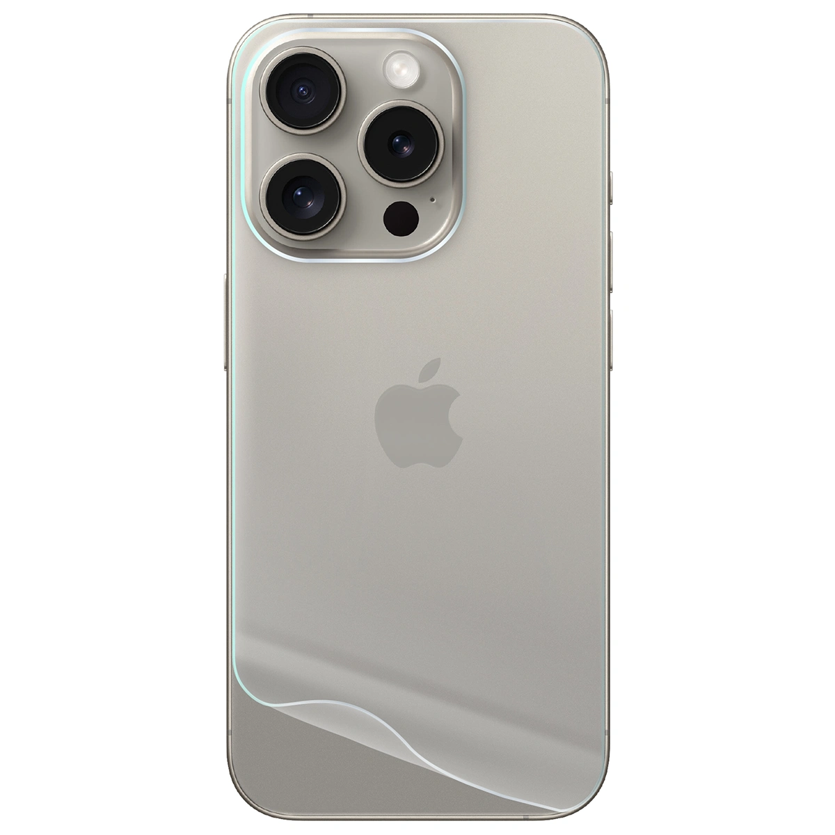 Przejrzystość folii hydrożelowej Bizon Film Hydrogel Back do Apple iPhone 15 Pro