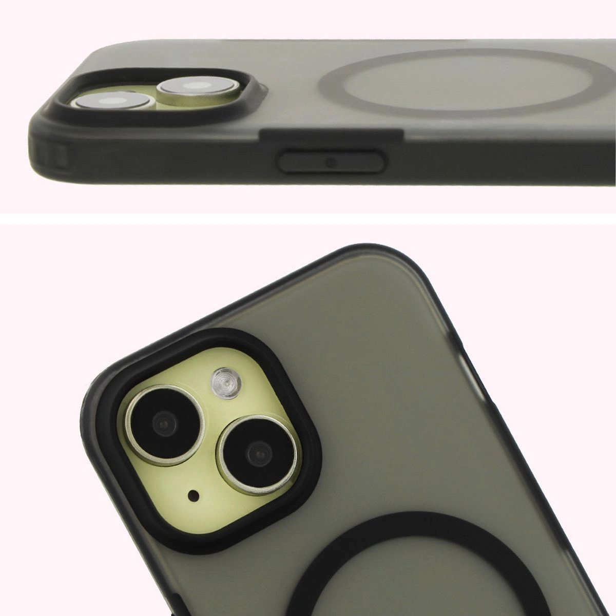 Wycięcie na aparat, wzmocnione narożniki i do Apple iPhone 15