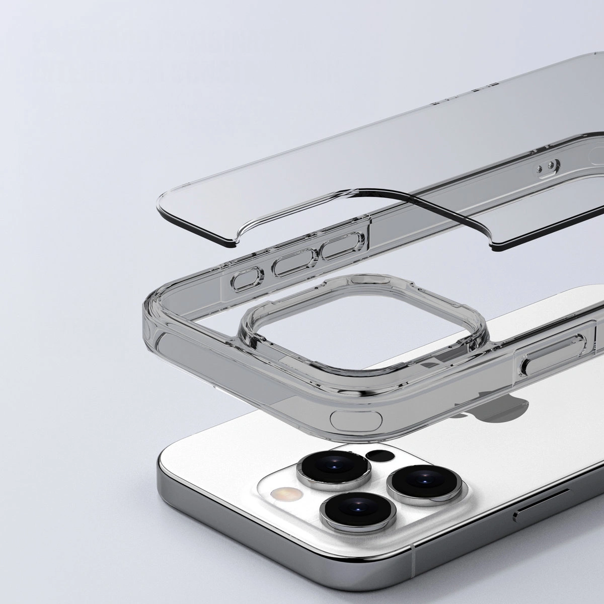 Konstrukcja etui Bizon Case Halo: zintegrowane osłony i precyzyjne wycięcia do Apple iPhone 16 Pro Max