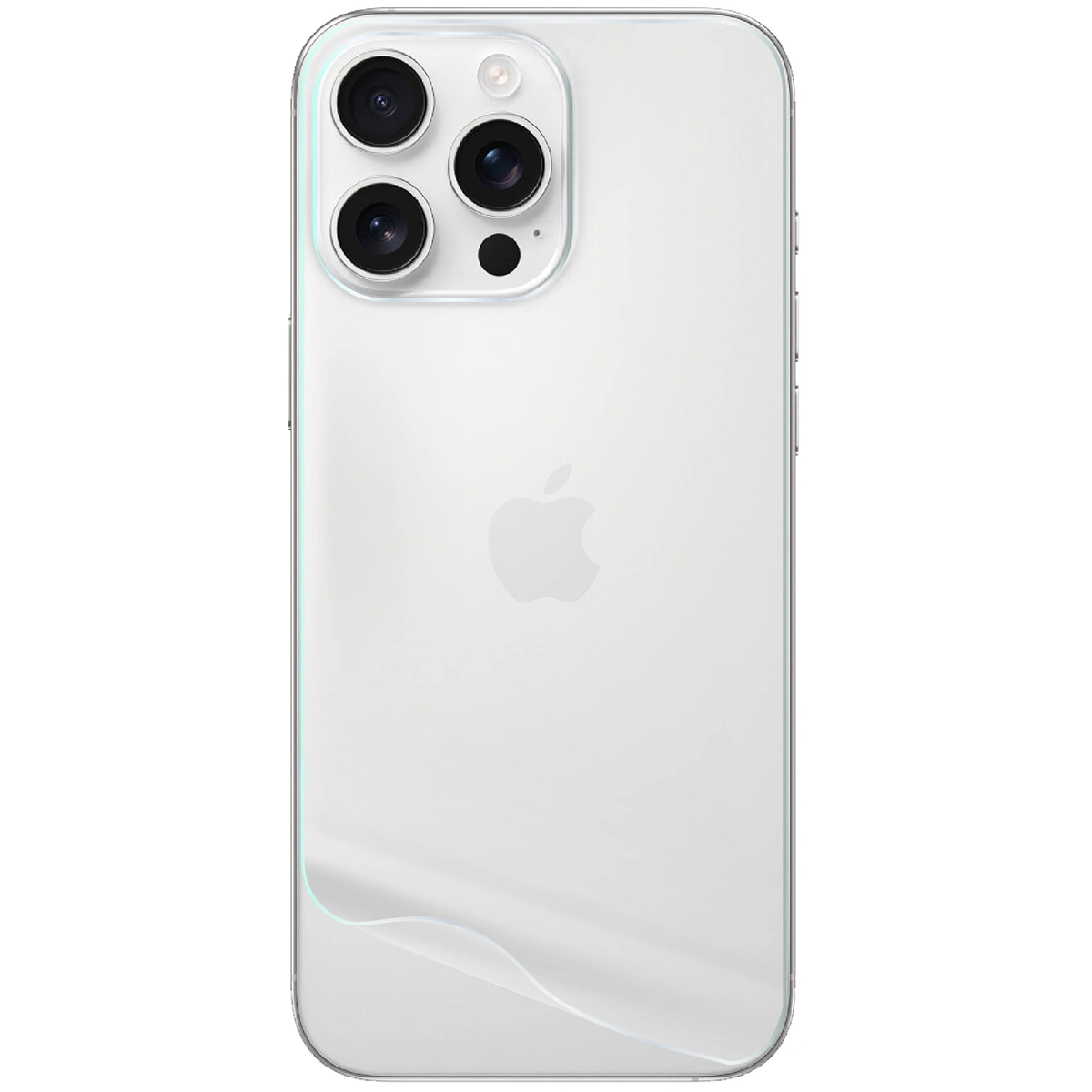 Przejrzystość folii hydrożelowej Bizon Film Hydrogel Back do Apple iPhone 16 Pro Max