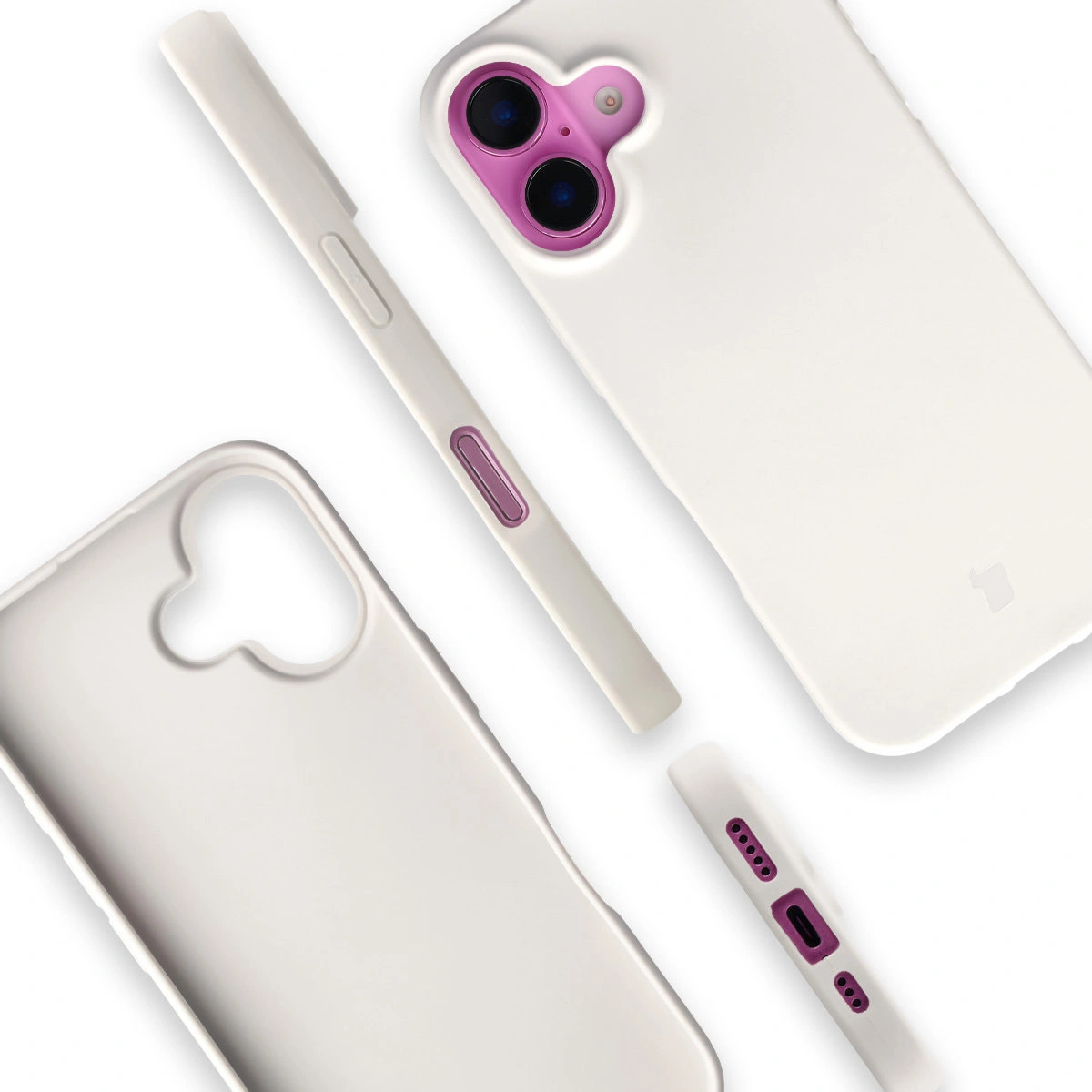 Konstrukcja etui Bizon Case ReLeaf do Apple iPhone 16