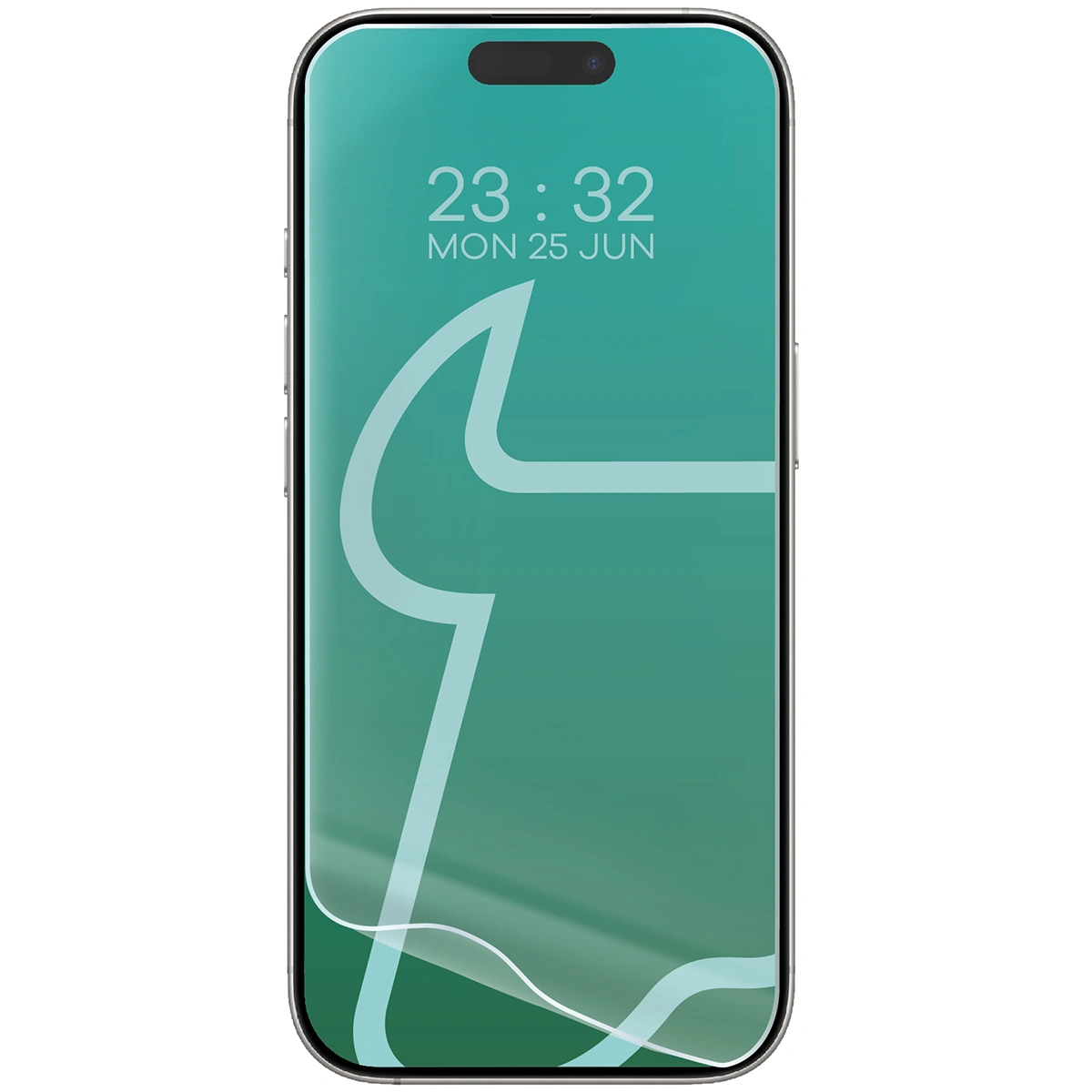 Folia hydrożelowa do Apple iPhone 17 Pro / 17 / 16 Pro obok telefonu