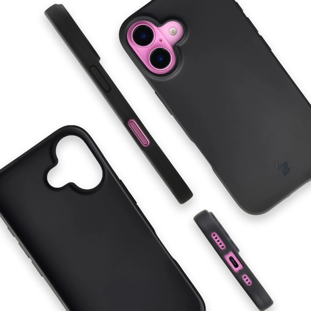 Konstrukcja etui Bizon Case ReLeaf do Apple iPhone 16