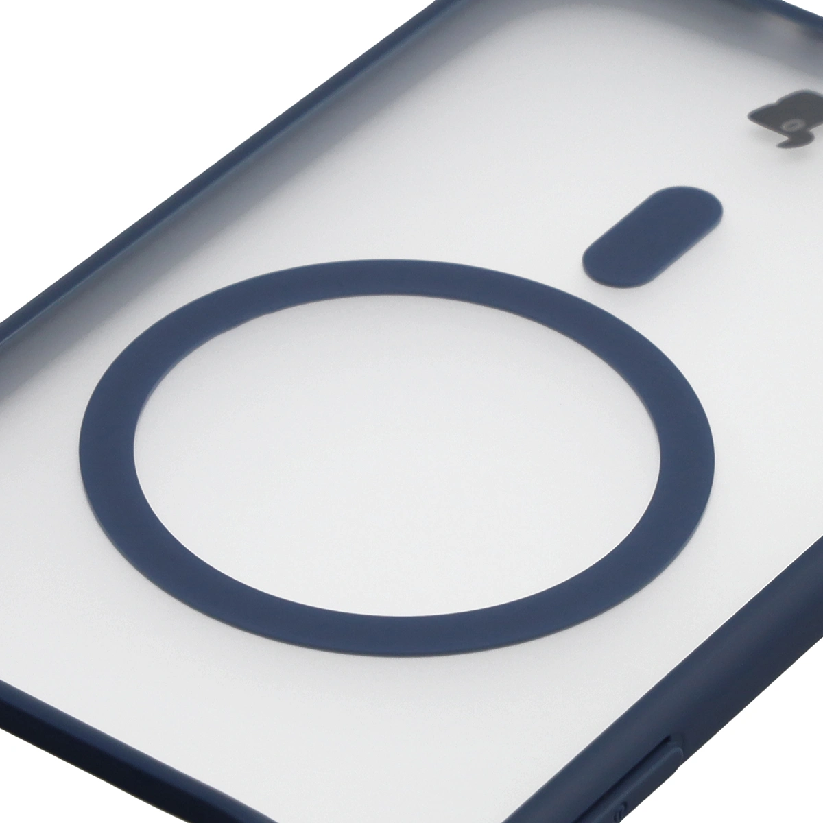 Pierścień magnetyczny w etui Bizon Case MatteO do Apple iPhone 17 Air