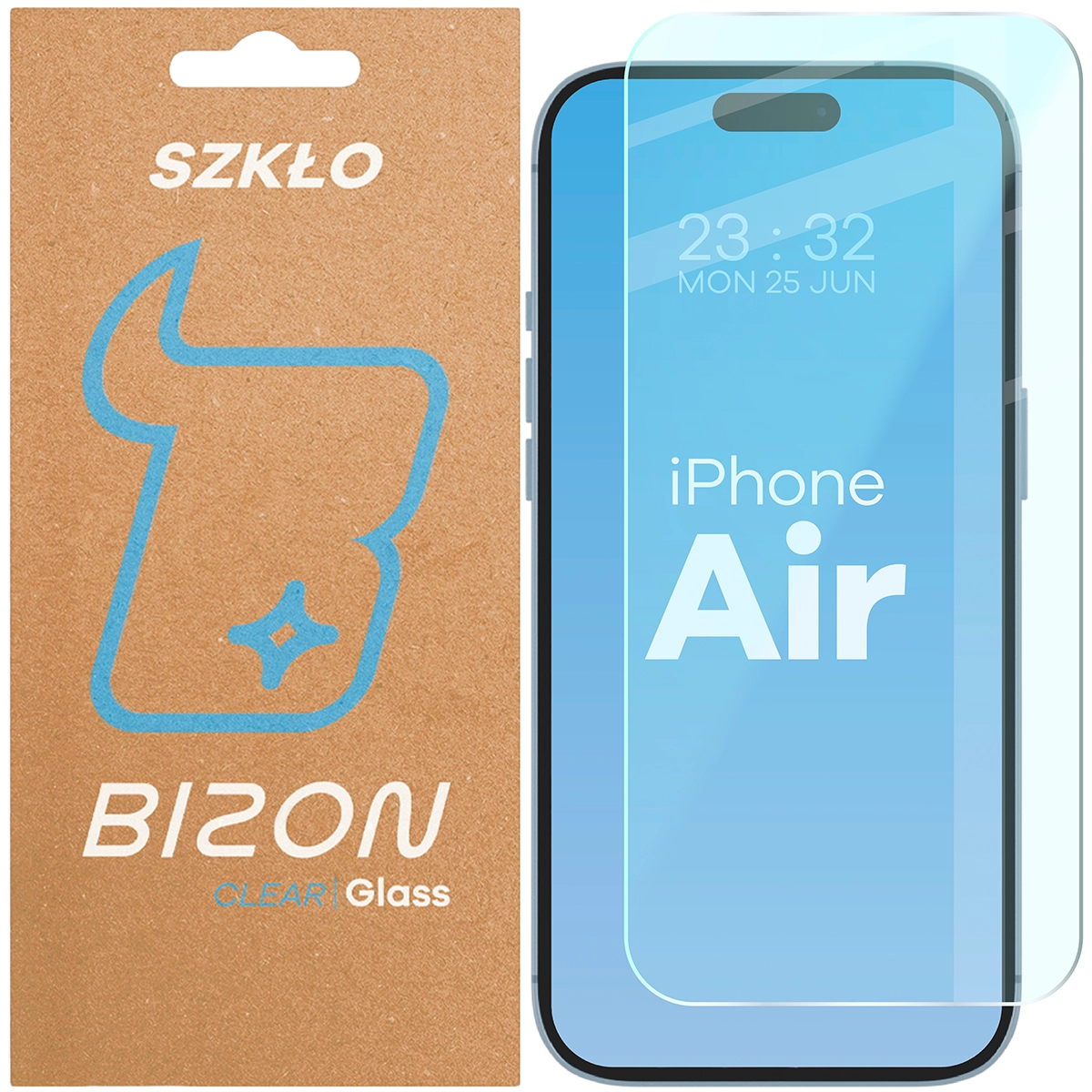 Szkło hartowane Bizon Glass Clear do Apple iPhone 17 Air