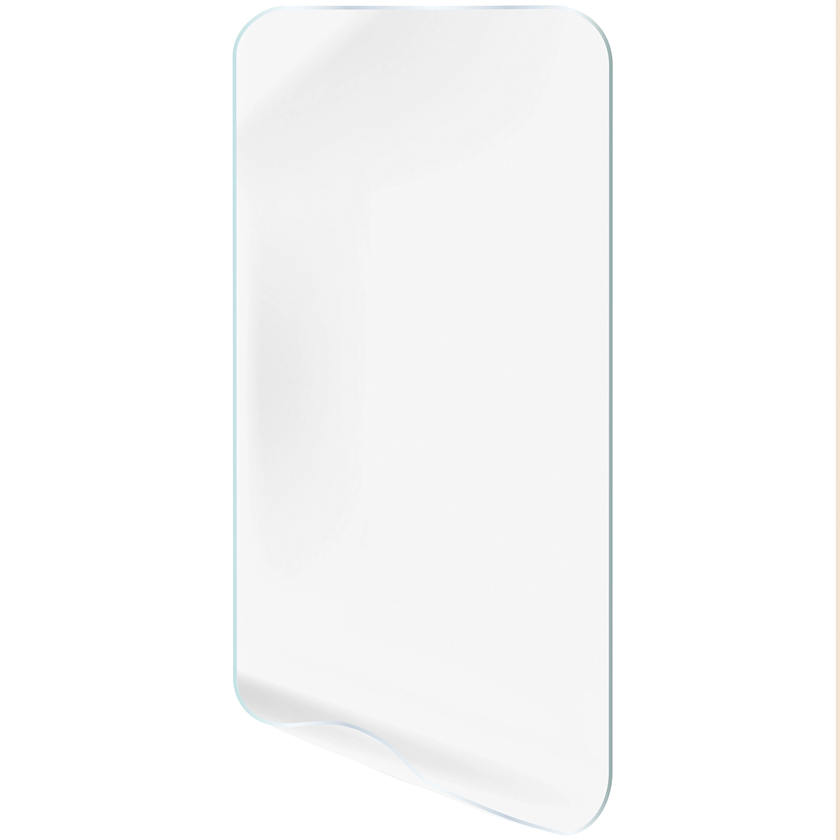 Folia hydrożelowa do Apple iPhone Air nałożona na telefon