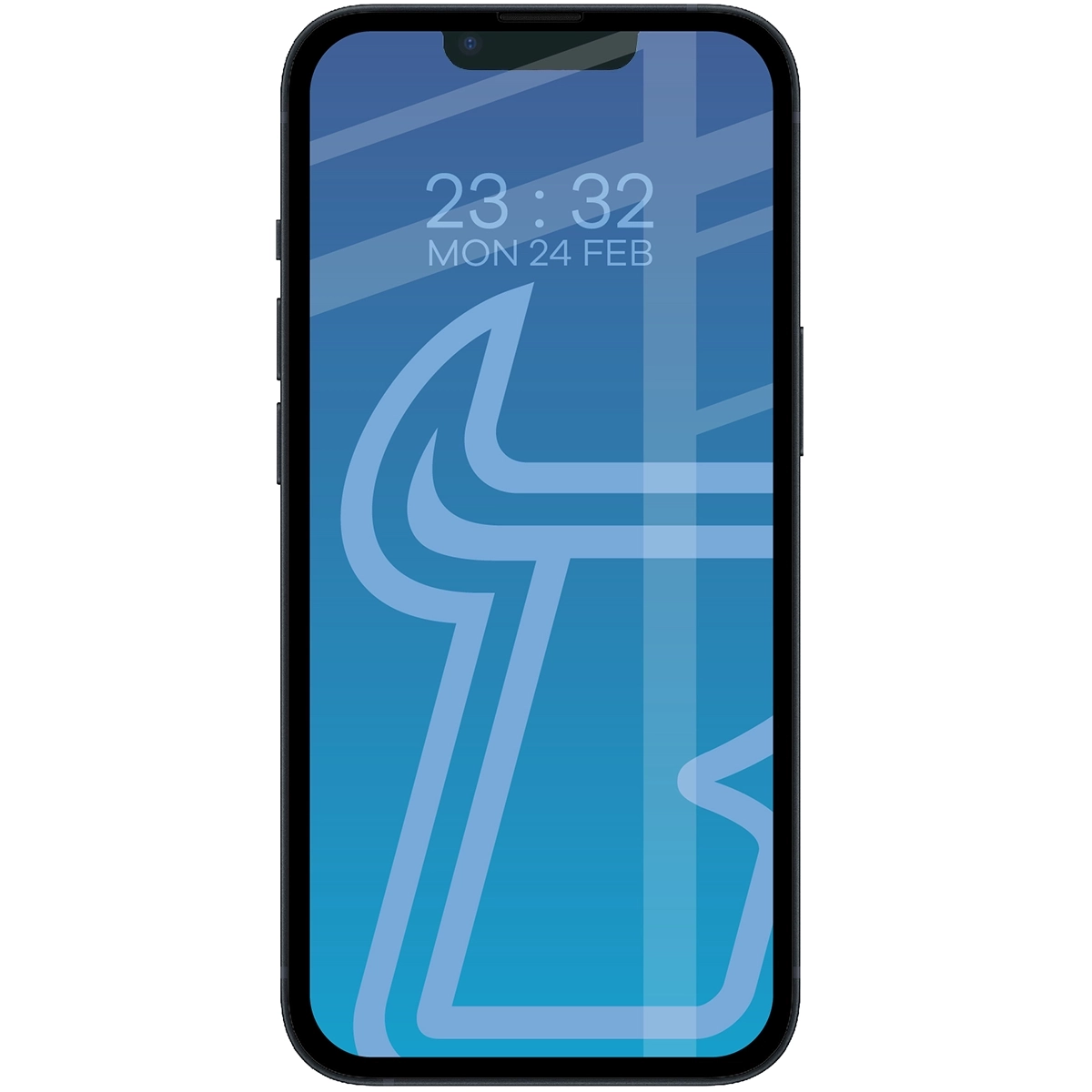 Krystalicznie przejrzysta szybka Bizon Glass Edge do Apple iPhone 17