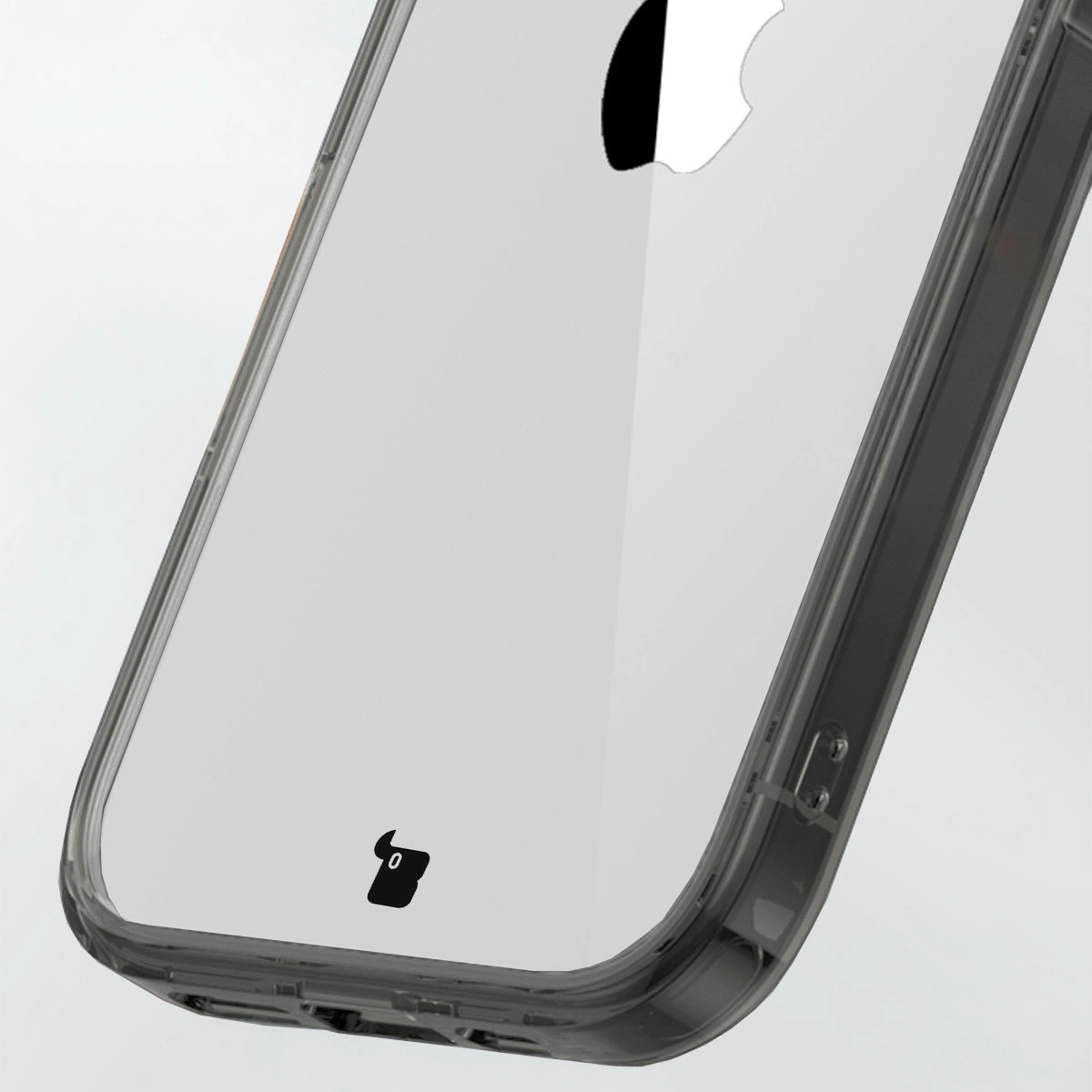 Zbliżenie na trwały kolor etui Bizon Case Halo do Apple iPhone 17