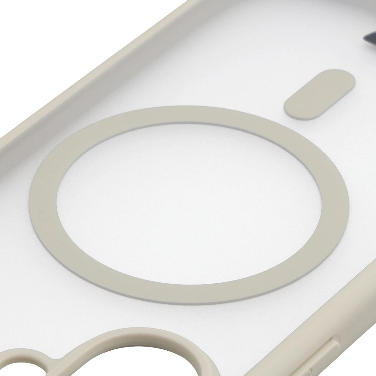Pierścień magnetyczny w etui Bizon Case MatteO do Apple iPhone 17