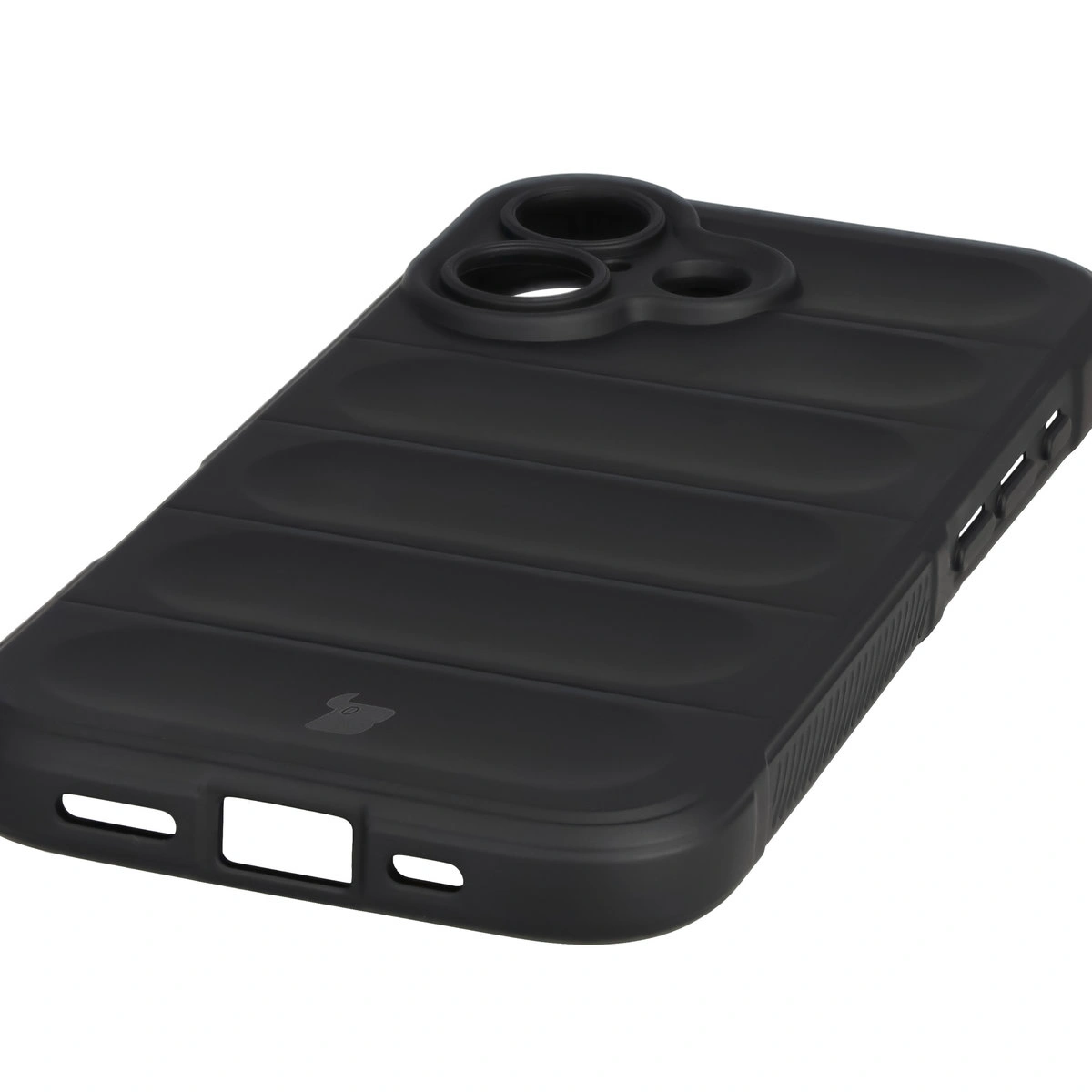 Precyzyjne wycięcia i kompatybilność z ładowaniem indukcyjnym w etui Bizon Case Tur do Apple iPhone 17
