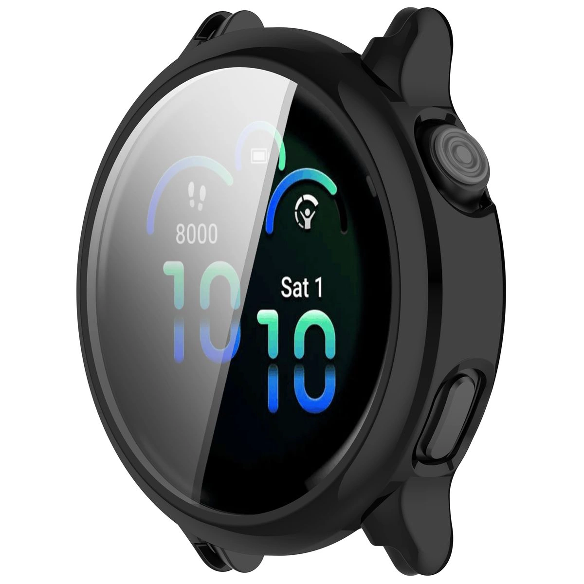 Plecki ze szkłem Bizon Case Watch Felipe dla Garmin Vivoactive 6