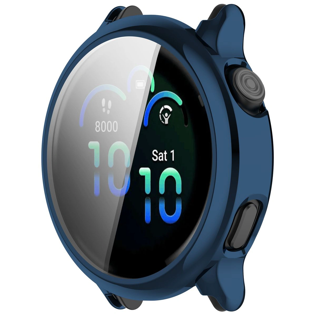 Plecki ze szkłem Bizon Case Watch Felipe dla Garmin Vivoactive 6