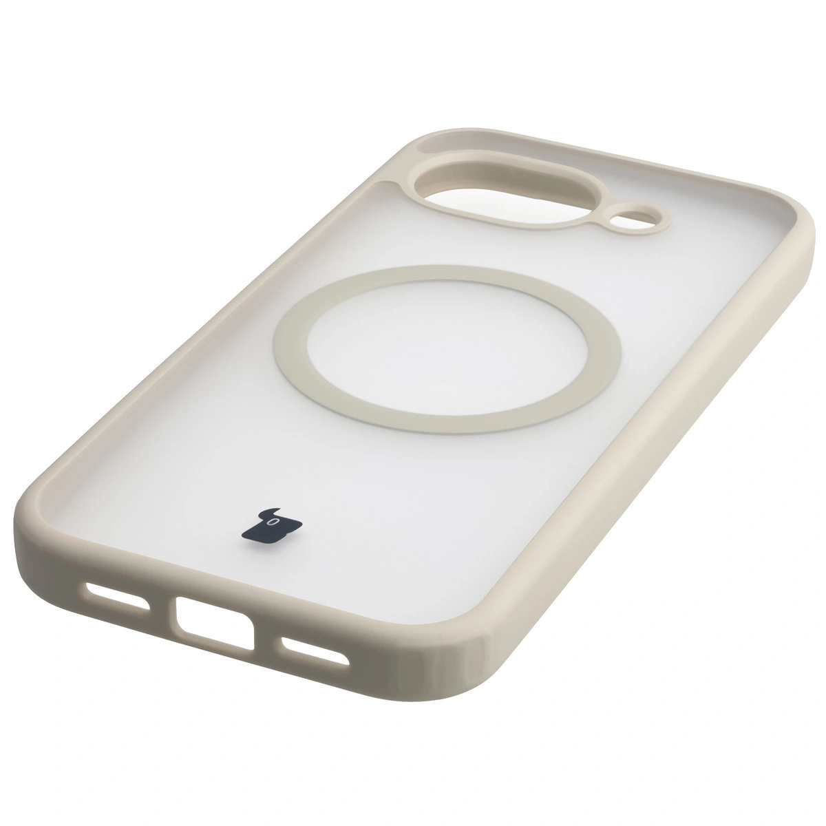 Zintegrowane przyciski, wycięcia i hybrydowy materiał w etui Bizon Case MatteO do Google Pixel 10a