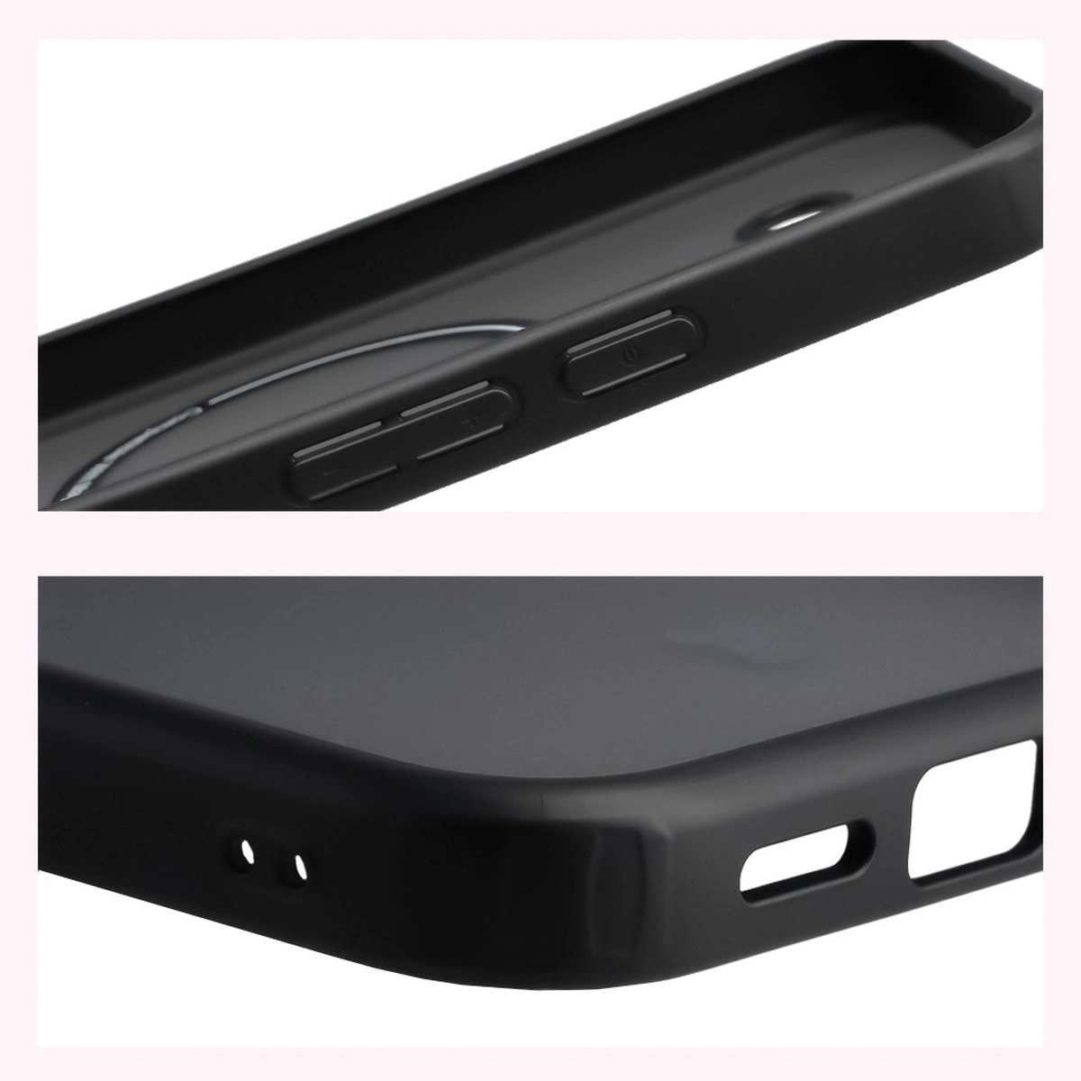 Wzmocnione narożniki i podwyższone ranty ekranu w etui Bizon Case MatteO do Google Pixel 10a