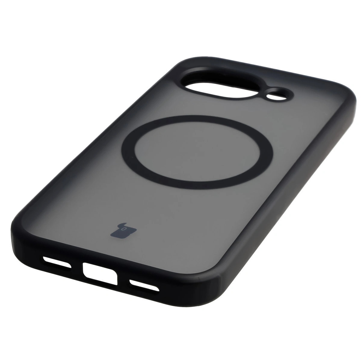 Zintegrowane przyciski, wycięcia i hybrydowy materiał w etui Bizon Case MatteO do Google Pixel 10a