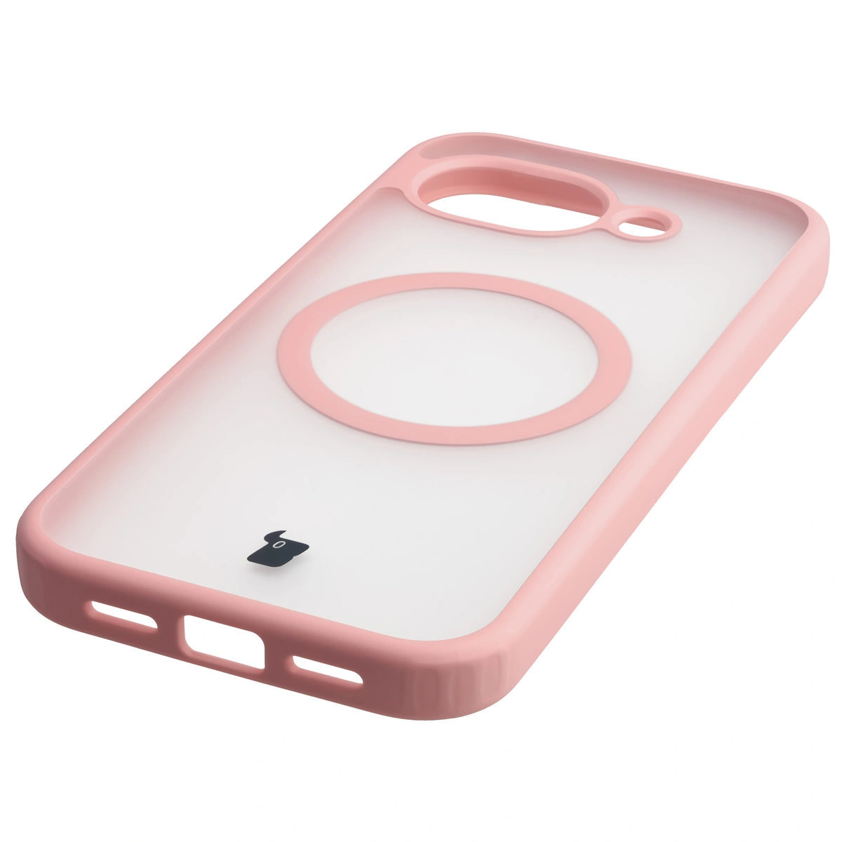 Zintegrowane przyciski, wycięcia i hybrydowy materiał w etui Bizon Case MatteO do Google Pixel 10a