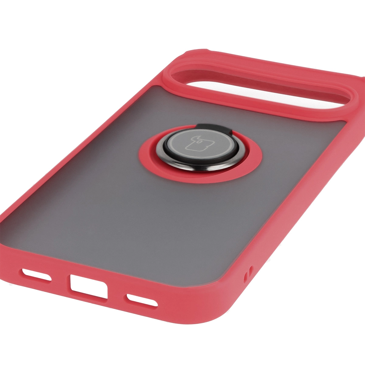 Precyzyjne wycięcia, zintegrowane osłony oraz wycięcie na smyczkę w etui Bizon Case Hybrid Ring do Google Pixel 10 Pro XL