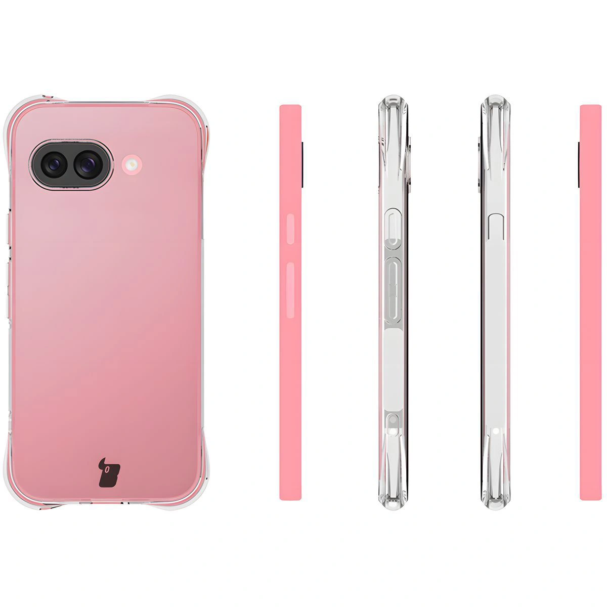Przezroczyste plecki Case Salpa do Google Pixel 9a
