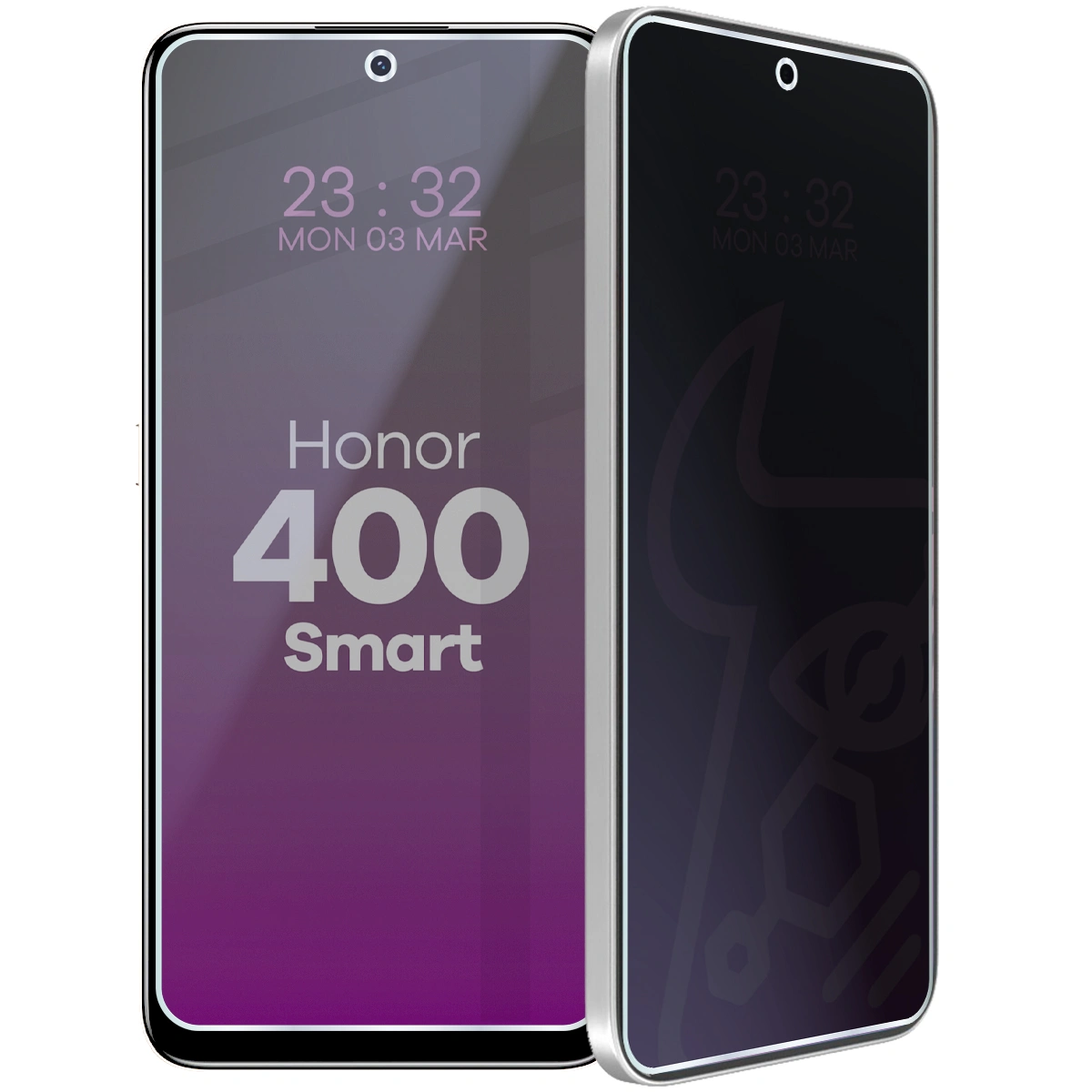 Szkło hybrydowe prywatyzujące Bizon Hybrid Shadow do Honor 400 Smart