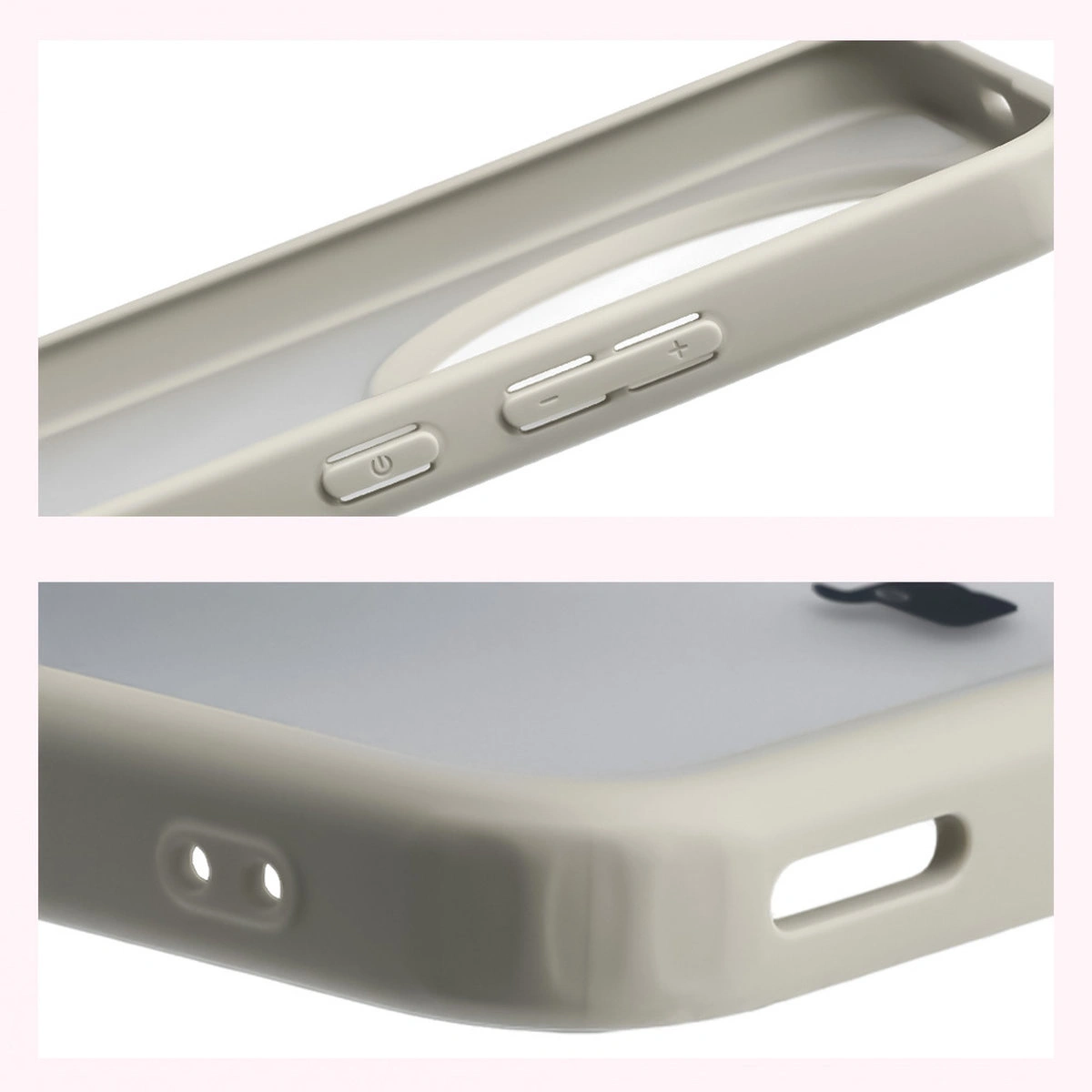 Wzmocnione narożniki i podwyższone ranty ekranu w etui Bizon Case Angelo do Honor Magic8 Lite