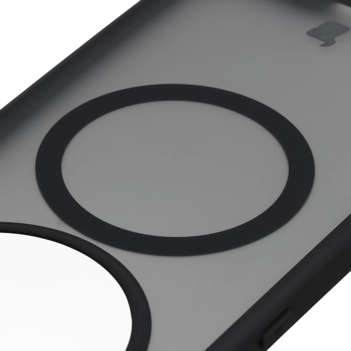 Pierścień magnetyczny w etui Bizon Case MatteO do Honor Magic8 Lite