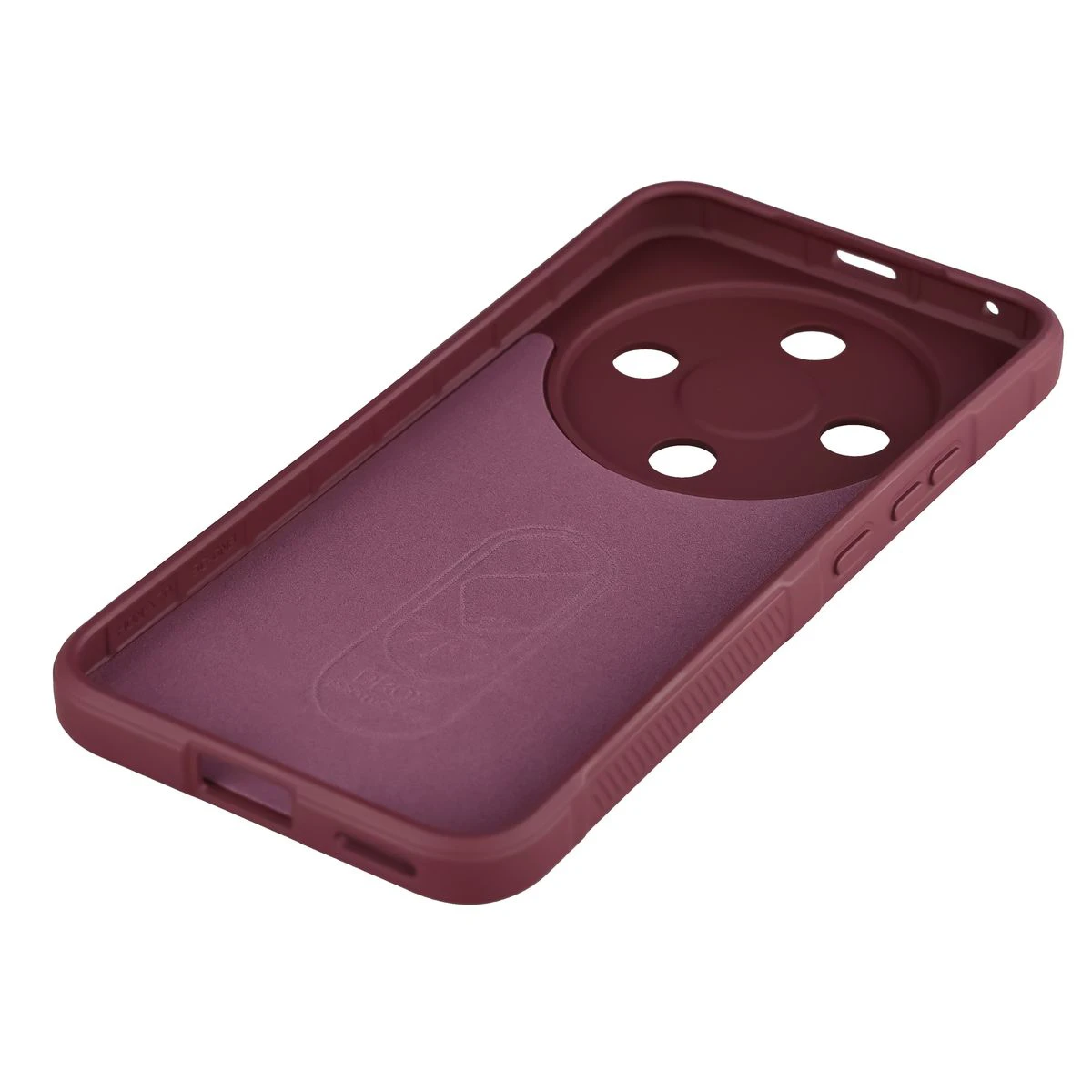 Precyzyjne wycięcia i kompatybilność z ładowaniem indukcyjnym w etui Bizon Case Tur do Honor Magic8 Lite