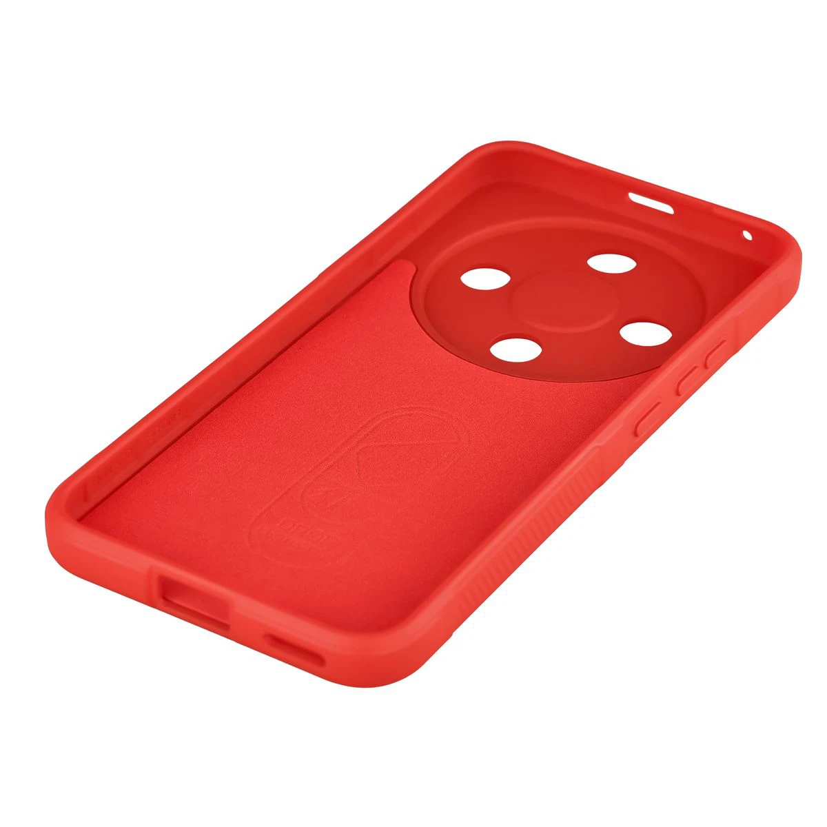 Precyzyjne wycięcia i kompatybilność z ładowaniem indukcyjnym w etui Bizon Case Tur do Honor Magic8 Lite