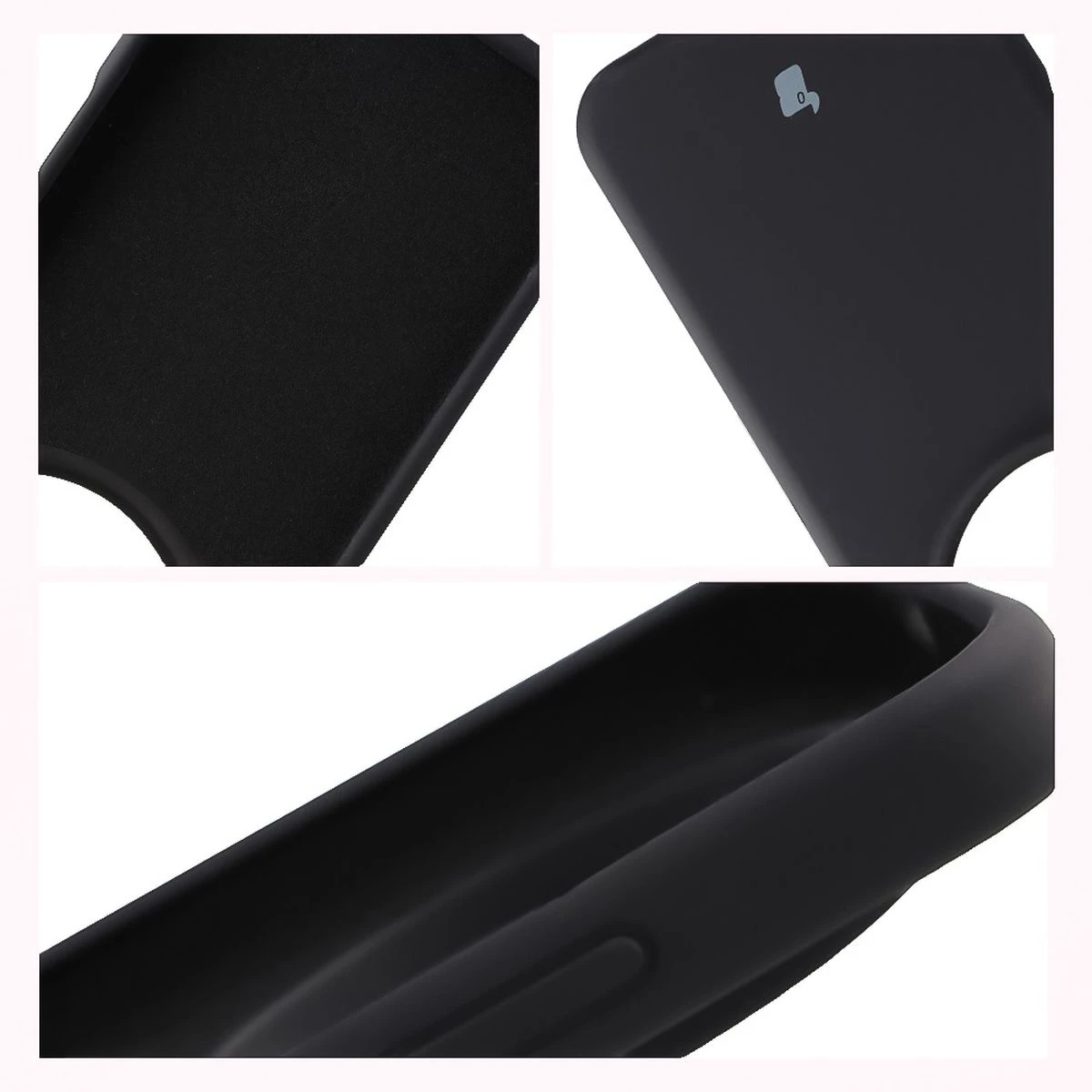 Konstrukcja etui Bizon Soft Case: zintegrowane osłony, podwyższone krawędzie i wyściółka z mikrofibry do Honor Magic8 Pro