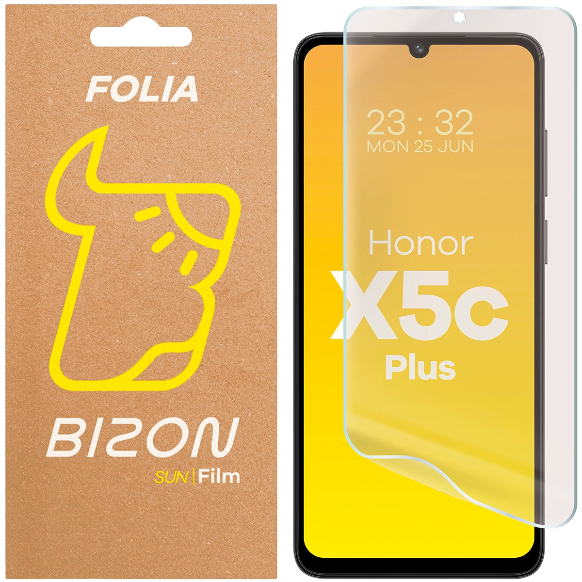 Folia matowa na ekran Bizon Film Sun do Honor X5c Plus, 1 sztuka