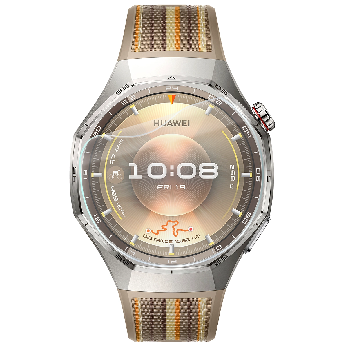 Dopasowany Bizon Watch Film Hydrogel Duo dla Huawei Watch GT6 Pro 46 mm