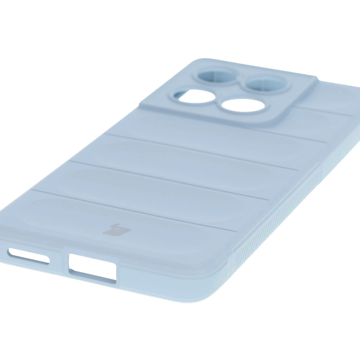 Precyzyjne wycięcia i kompatybilność z ładowaniem indukcyjnym w etui Bizon Case Tur do Motorola Edge 60 / 60 Fusion