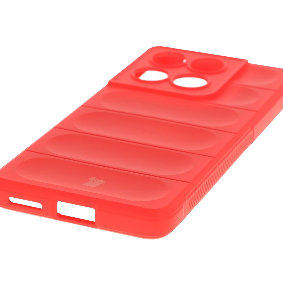 Precyzyjne wycięcia i kompatybilność z ładowaniem indukcyjnym w etui Bizon Case Tur do Motorola Edge 60 / 60 Fusion