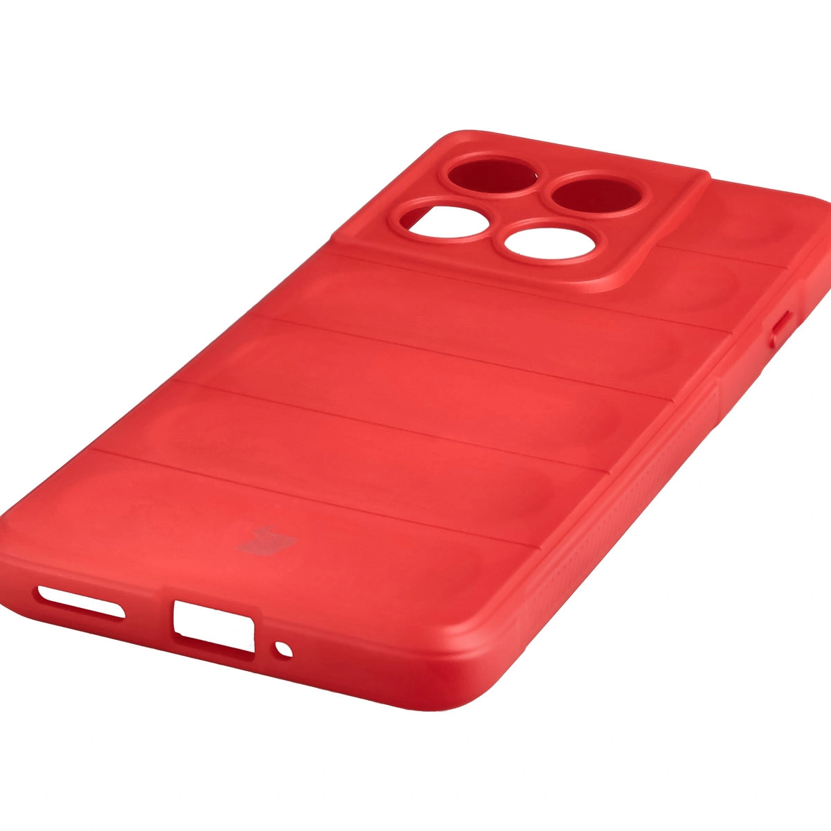 Precyzyjne wycięcia i kompatybilność z ładowaniem indukcyjnym w etui Bizon Case Tur do Motorola Edge 60 Pro