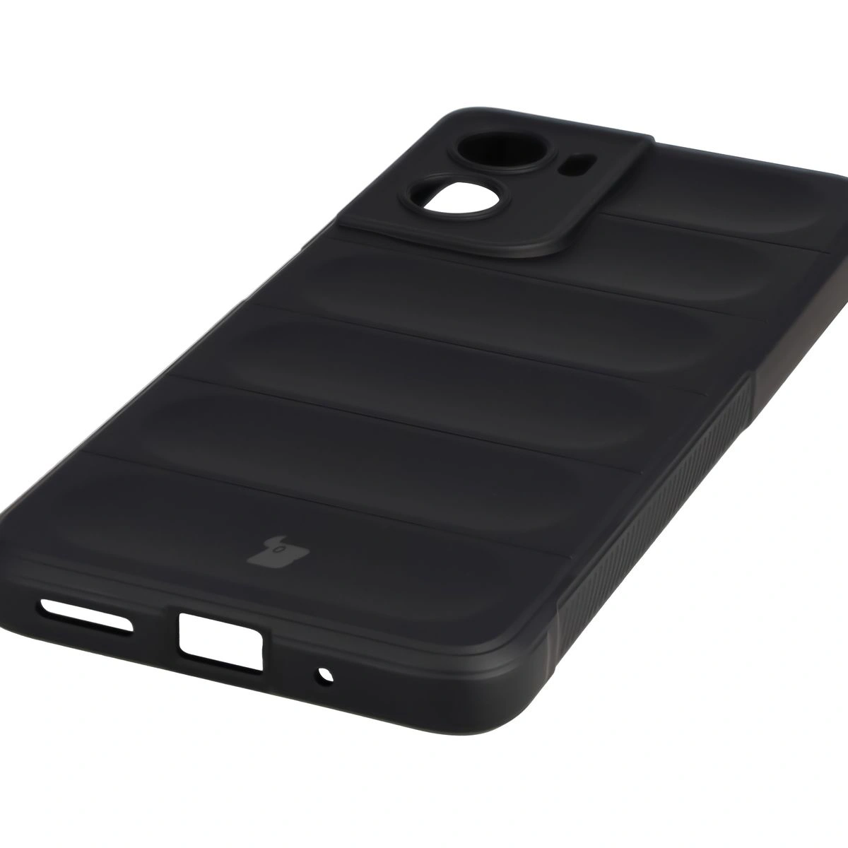 Precyzyjne wycięcia i kompatybilność z ładowaniem indukcyjnym w etui Bizon Case Tur do Motorola Moto G06 4G / Motorola Moto G06 Power 4G