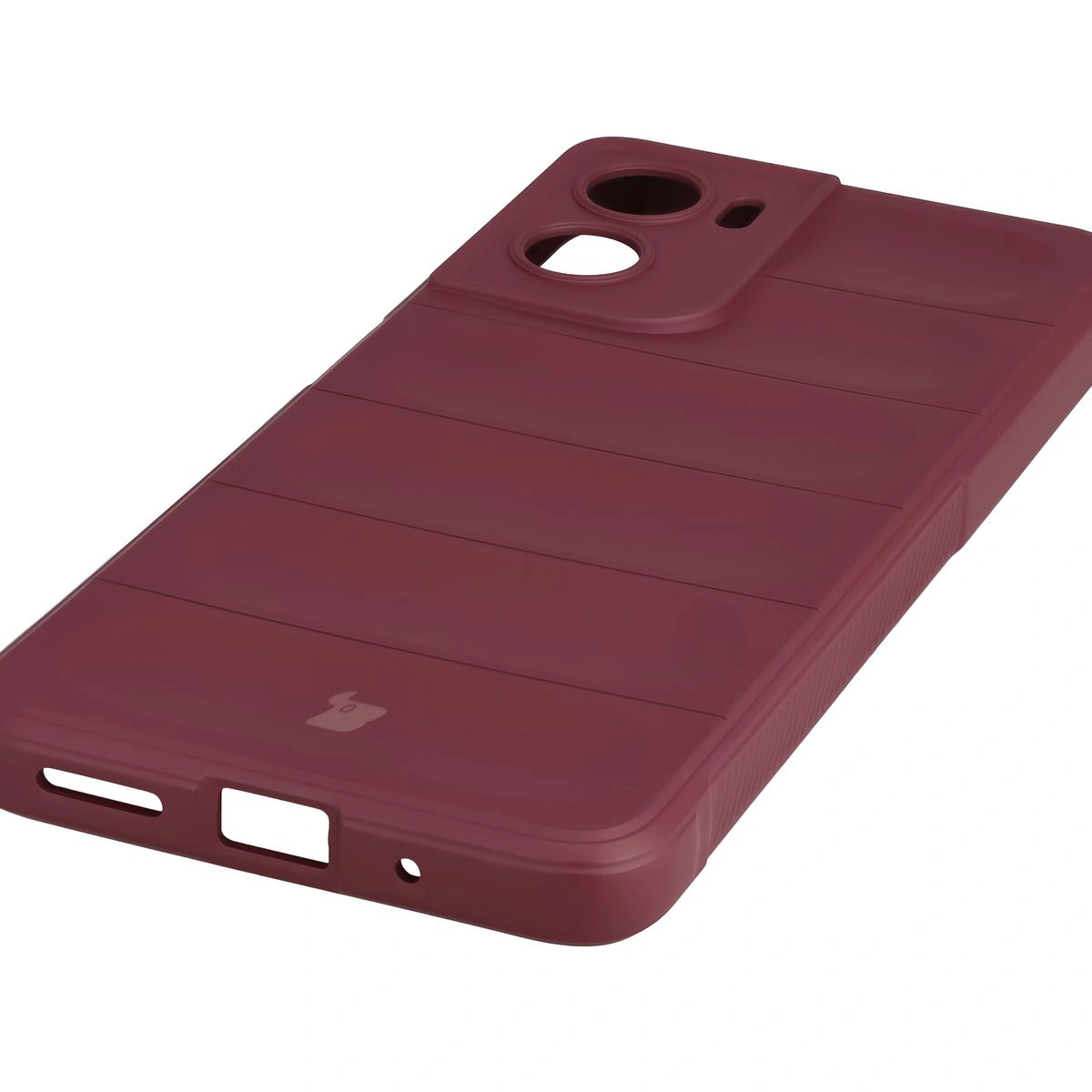 Precyzyjne wycięcia i kompatybilność z ładowaniem indukcyjnym w etui Bizon Case Tur do Motorola Moto G06 4G / Motorola Moto G06 Power 4G