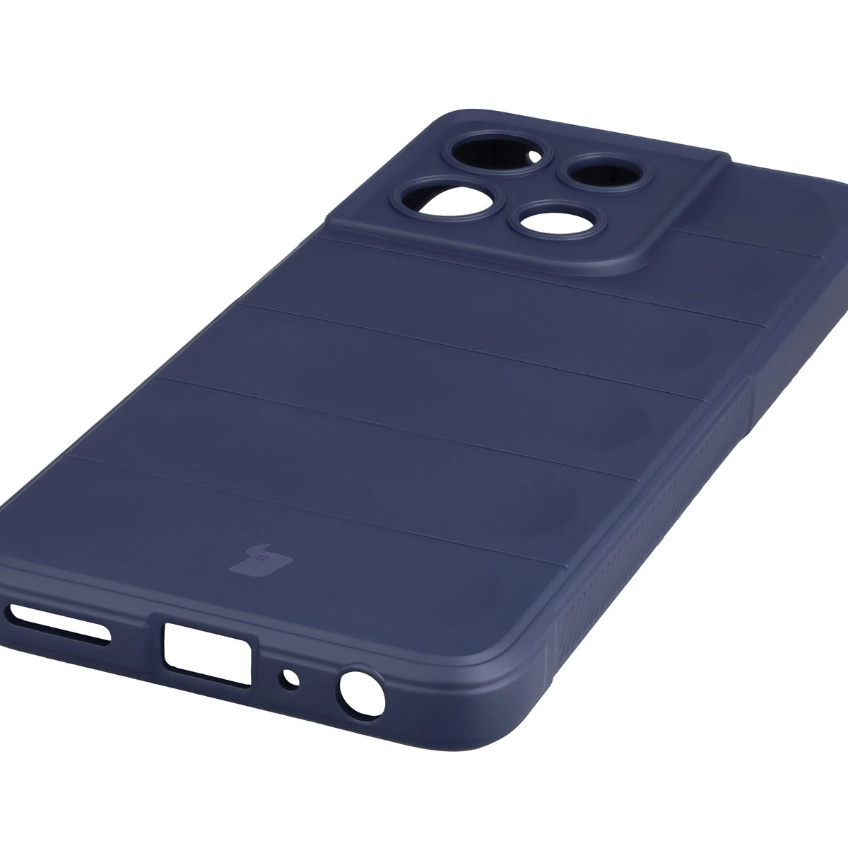 Precyzyjne wycięcia i kompatybilność z ładowaniem indukcyjnym w etui Bizon Case Tur do Motorola Moto G56 5G