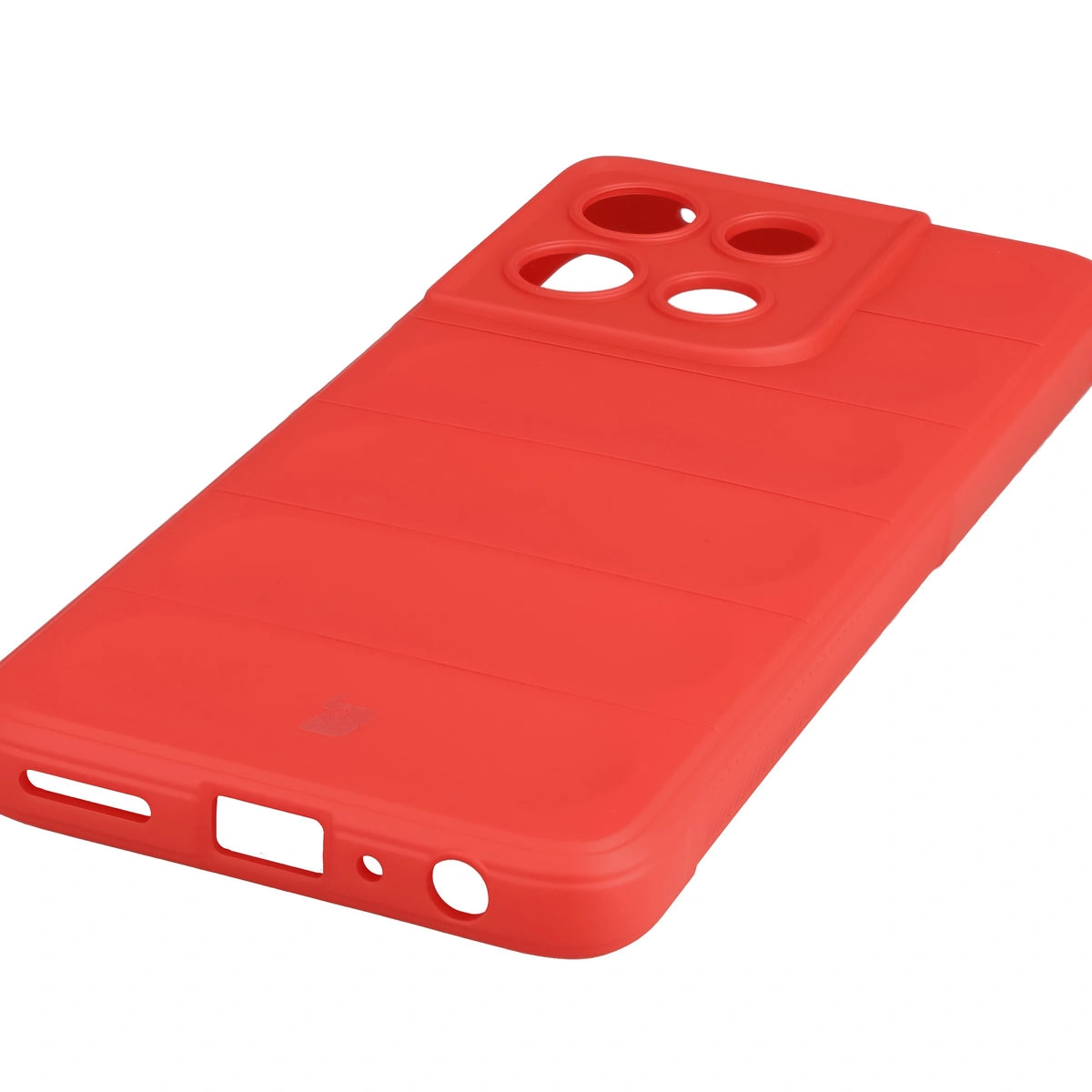 Precyzyjne wycięcia i kompatybilność z ładowaniem indukcyjnym w etui Bizon Case Tur do Motorola Moto G56 5G