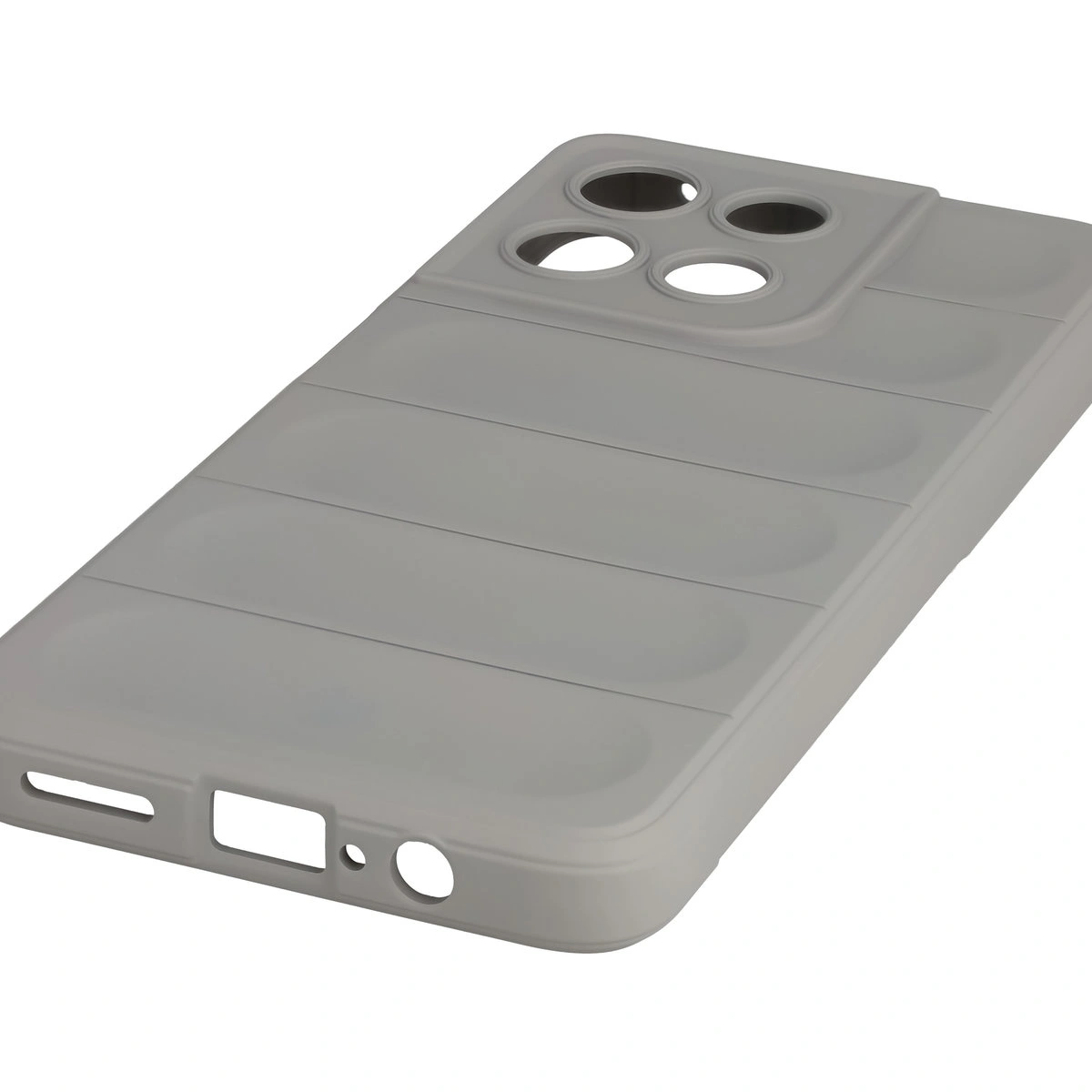 Precyzyjne wycięcia i kompatybilność z ładowaniem indukcyjnym w etui Bizon Case Tur do  Motorola Moto G57 Power / Motorola Moto G67 Power