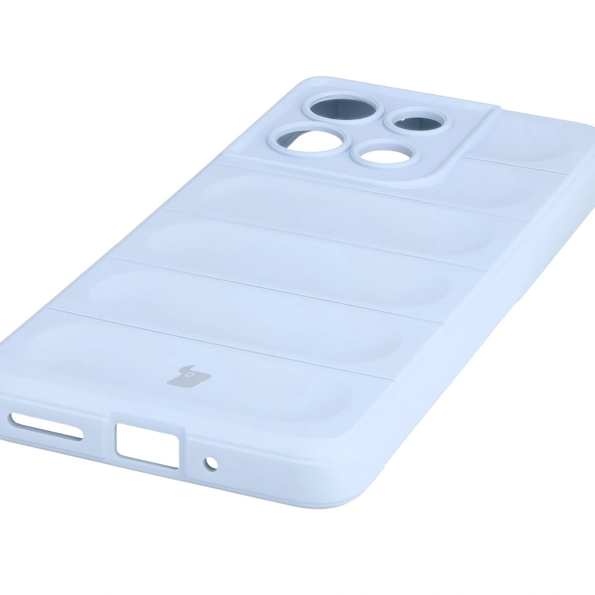 Precyzyjne wycięcia i kompatybilność z ładowaniem indukcyjnym w etui Bizon Case Tur do Motorola Moto G86 5G / G86 Power 5G