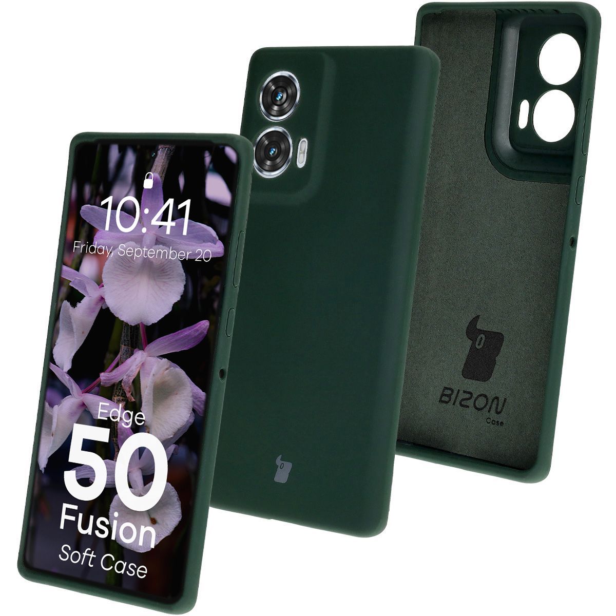 Silikonowe etui Bizon Soft Case do Motorola Edge 50 Fusion