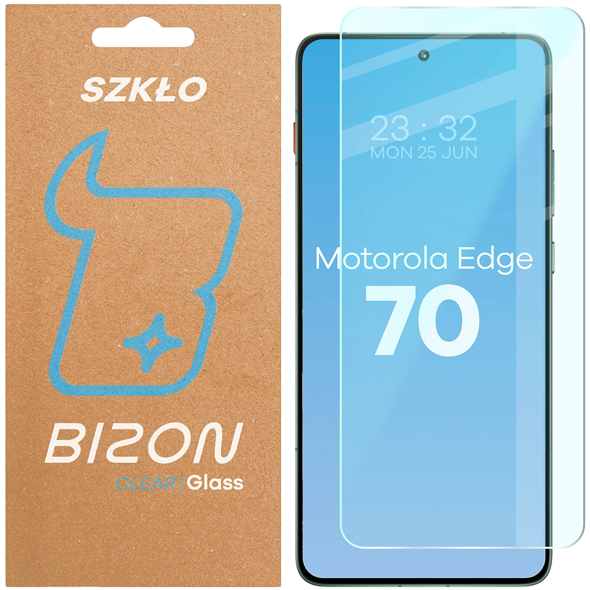 Szkło hartowane Bizon Glass Clear do Motorola Edge 70