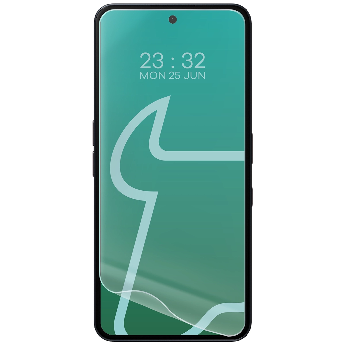 Folia hydrożelowa do Nothing Phone (3a) / (3a) Pro / (3a) Lite / CMF Phone 2 Pro obok telefonu