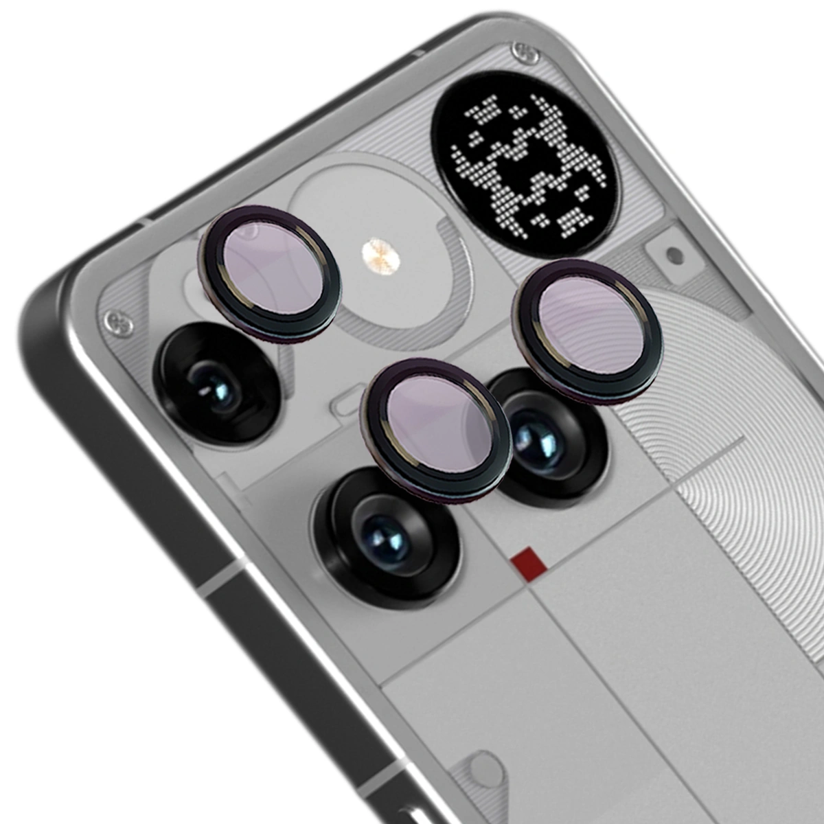 Szkło na aparat Bizon Glass Snap Lens do Nothing Phone (3)