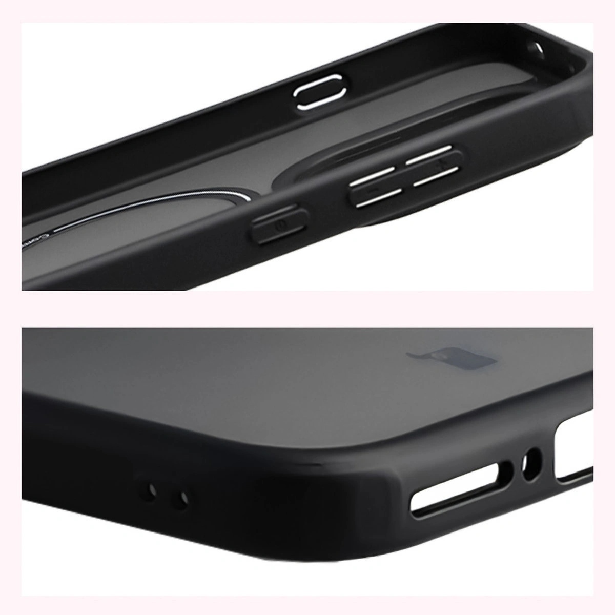 Wzmocnione narożniki i podwyższone ranty ekranu w etui Bizon Case MatteO do OnePlus 15