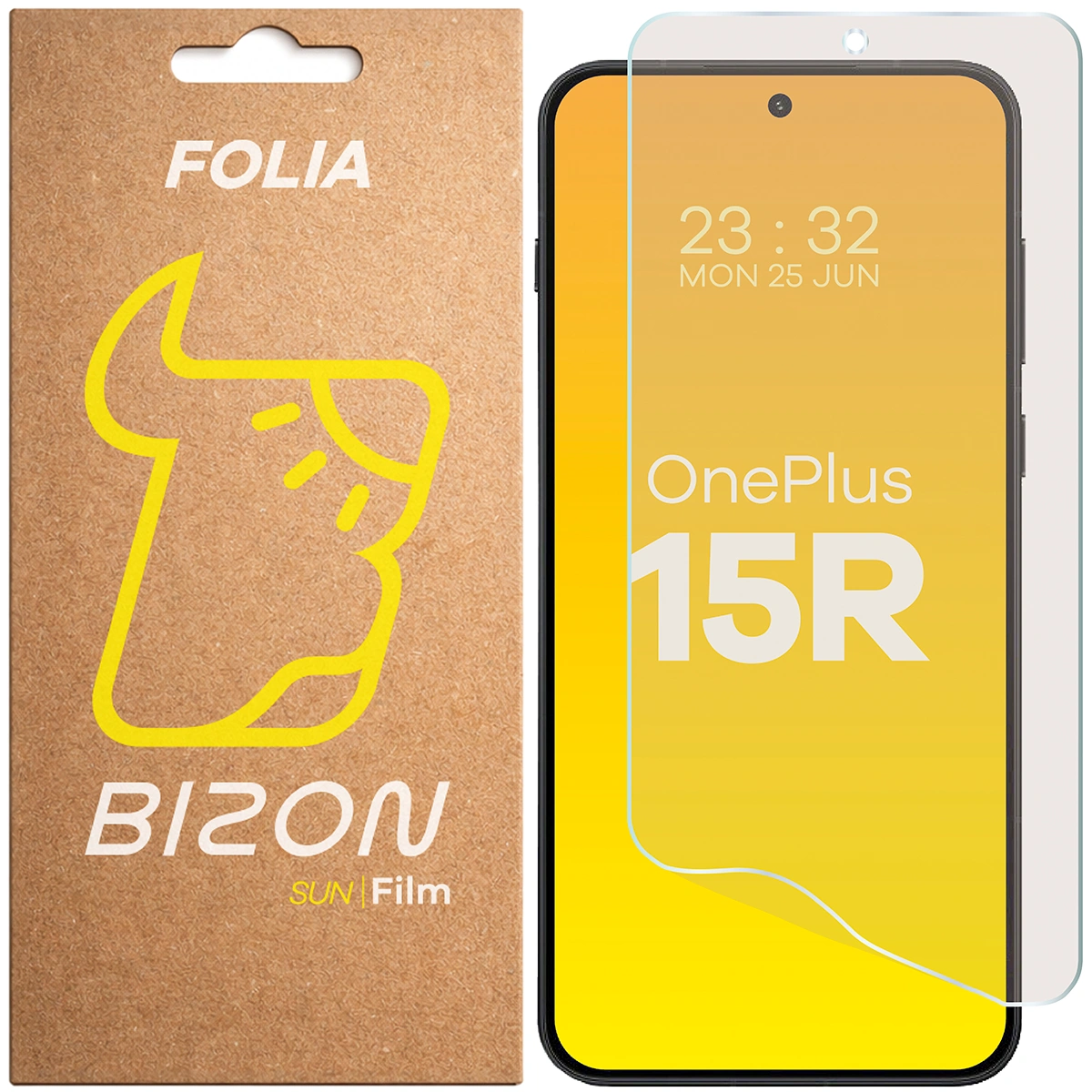 Folia matowa na ekran Bizon Film Sun do OnePlus 15R, 1 sztuka