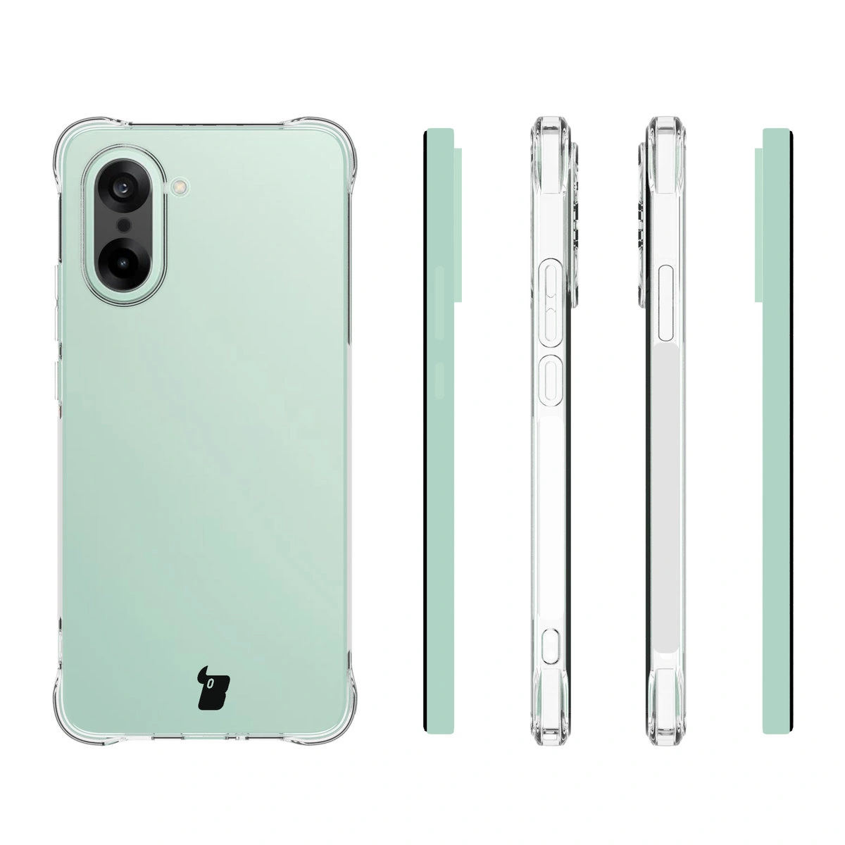 Etui Bizon Case Salpa do OnePlus Nord CE5 5G z różnych stron