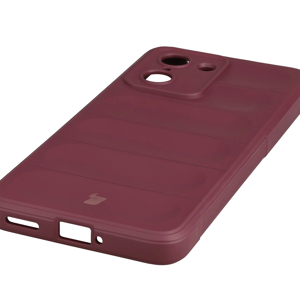 Precyzyjne wycięcia i kompatybilność z ładowaniem indukcyjnym w etui Bizon Case Tur do OnePlus Nord CE5 5G