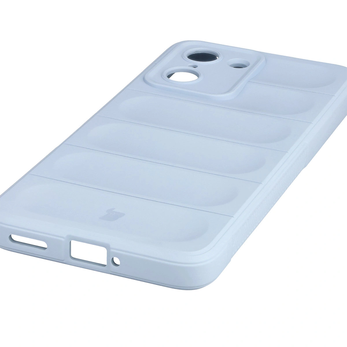 Precyzyjne wycięcia i kompatybilność z ładowaniem indukcyjnym w etui Bizon Case Tur do OnePlus Nord CE5 5G