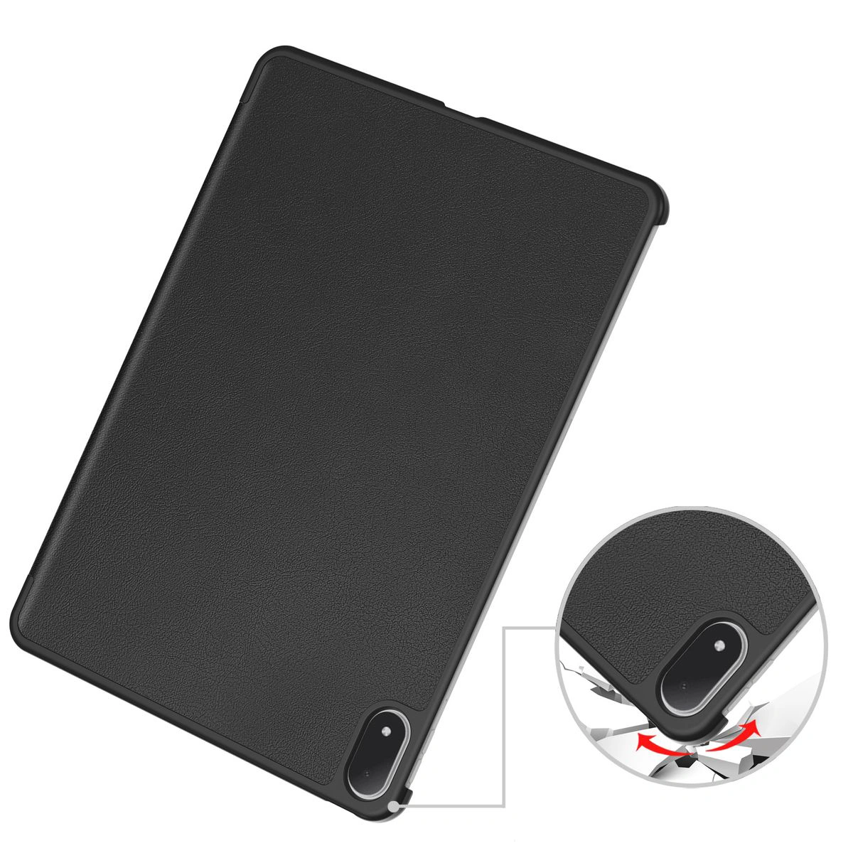 Wzmocnione narożniki i konstrukcja Bizon Case Tab Croc do OnePlus Pad 3 / OnePlus Pad 2 Pro / OPPO Pad 4 Pro